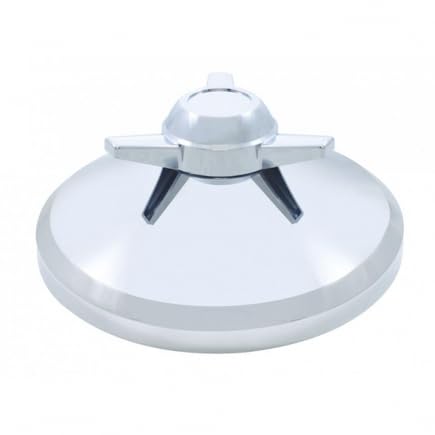 United Pacific 10271B Chrome Rear Axle Cover Hub C