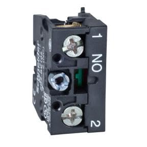 Schneider Electric Harmony XAC 1 NO Single Contact 1 Speed Spring Return Contact Block