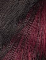 Sensationnel Bare Lace 13x6 wigs - Unit 4 Glueless synthetic with 180 degree preplucked hairline Non lifting 2040 larger grid thinner lace - BareLace unit 4 (SH/BERRY)