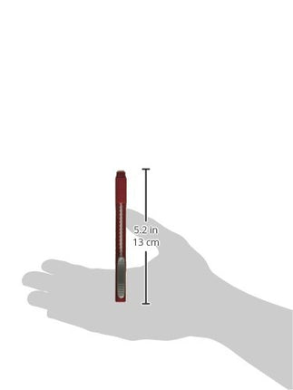 Pentel Clic Retractable Eraser, Refillable, Red Barrel (PENZE22B)