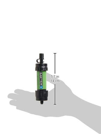Sawyer Products SP2101 Mini Water Filtration System, 2-Pack, Blue and Green