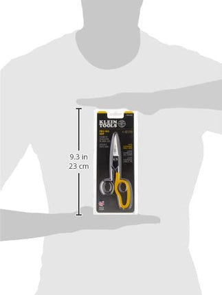 Klein Tools 21010-6-SEN Free-Fall Snip, Scraper, File, Serrated Blades