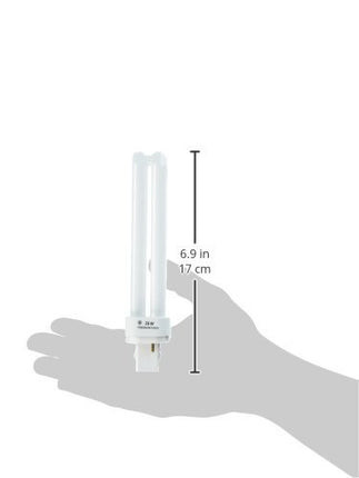 GE Lighting CFL 26W, Plug in 2 Pin Double Biax Compact Fluorescent Replacement Bulb, Warm White