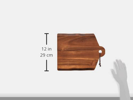 Rachael Ray Cucina Pantryware 14-Inch x 11-Inch Wood Cutting Board with Handle