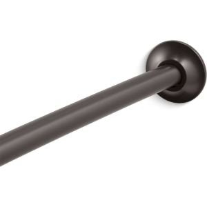 Kohler K-9350-2BZ Expanse Curved Shower Rod-Transitional Design, Oil Rubbed Bronze