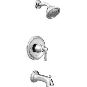 TRIM DARTMOOR POSI TUBSHOWER BULK CHR Chrome Posi-Temp(R) tubshower