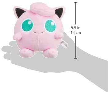 Sanei Pokemon All Star Series Jigglypuff 5" Plush Toy