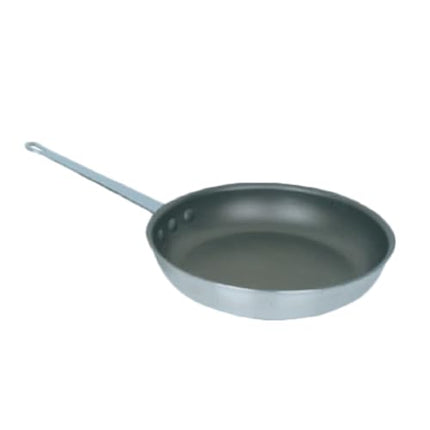 A-to-Z Supply ALSKFP101C 7" Diameter 3.5mm Thick Frying Pan, No Lid, Non-Stick Coating, Riveted Handle, Hanging Hole, Aluminium, Satin Finish, NSF