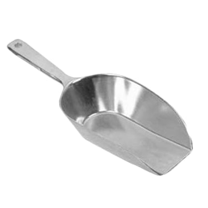 FSE ALTWFC007 Cuchara, 7 oz. Capacidad, Borde Recto, Fondo Plano, Aluminio