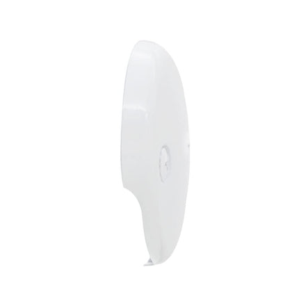 Westbrass Tip Toe SCH. 40 PVC Plumber's Pack with Two-Hole Elbow, Powder Coat White, D532-50