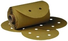 3M 01641 Stikit Gold 6" P120A Grit Dust-Free Disc Roll