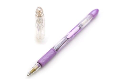 Pentel Sunburst Metallic Gel Roller Pen, Medium, Violet (K908-MV) by Pentel