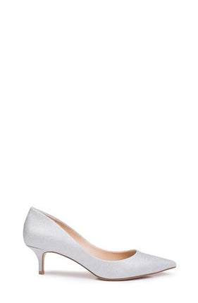 Jewel Badgley Mischka Women's Royalty Pump, Lt. Gold, 6.5 UK