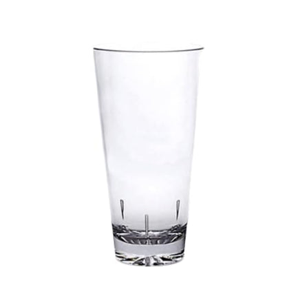 Pour44 PLTHMG020C Shaker Cup, 20 oz., 6-3/4" H, Starburst Base, Polycarbonate, Clear, 12 Pack