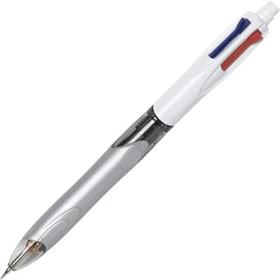 Bic 4-Color 3+1 Ballpoint Pen and Pencil, Medium Point (1.0 mm), 0.7mm Lead, Assorted Inks, 1-Count