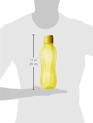 Tupperware Aquasafe Flip Top Bottle 500Ml Each, Set Of 4