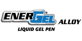 Pentel EnerGel Alloy RT Retractable Liquid Roller Gel Pen - Metal Barrel 0.7mm - Gold Body (Black Ink)