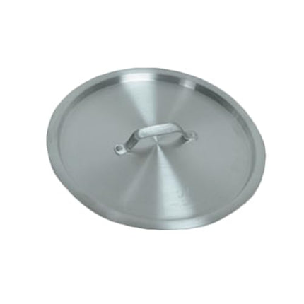 FSE ALSKSS103 Sauce Pan Lid, 3-3/4 qt, 9-1/4" Dia. x 3/8" Thickness, Sauce Pan Lid with 1"H Lid Handle, Aluminum, 1mm Thickness, NSF