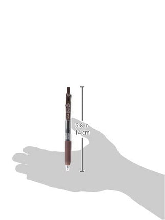 Zebra Sarasa Clip Pen 0.5, Brown (JJ15-E)
