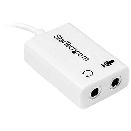 StarTech 3.5mm 4 Position Mic and Headphone Splitter (MUYHSMFFADW)