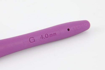 Clover 1045/G Amour Crochet Hook: 4.0mm, Metal, Multicoloured, 4mm