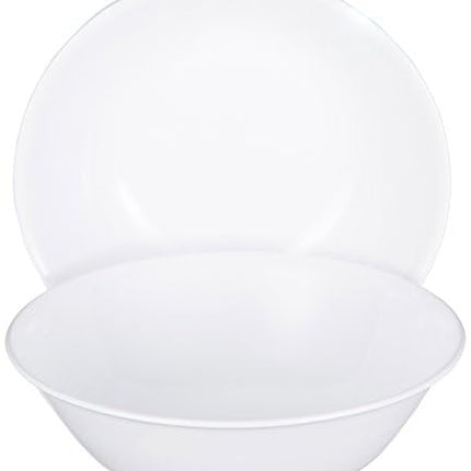Corelle Winter Frost White Glass 1Ltr Serving Bowl Pack of 2