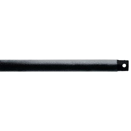 Kichler 360001DBK Accessory Fan Down Rod 18-Inch, Distressed Black