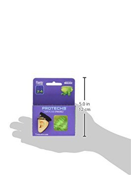 Flents Protechs Travel Ear Plugs/Earplugs | 1 Pair | Case included | NRR 24 | Made in The USA