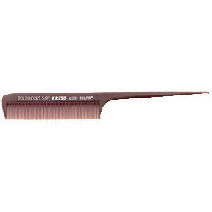 Krest Goldilocks #g5 8-1/2" Rattail Comb Extra-fine Tooth