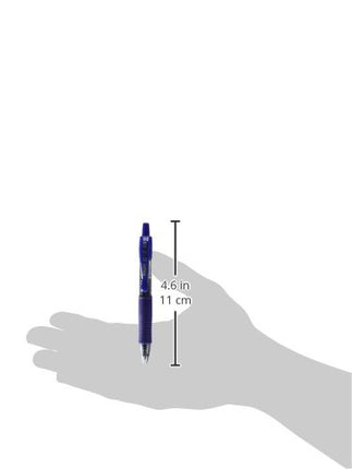Pilot G207 Pixie Retractable Gel Rollerball 0.7 mm Tip (Box of 12) - Blue