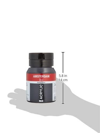 Amsterdam Acrylic Paint 500ml Bottle : OXIDE BLACK