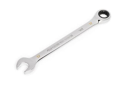 GEARWRENCH 17mm 4 Degree Swing Arch 12 Point Ratcheting Combination Wrench - 86917