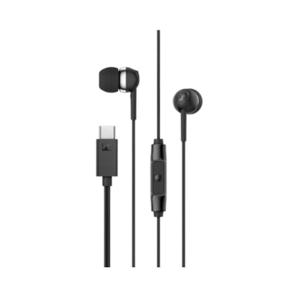 Sennheiser CX 80U in-Ear Headphones, USB C Connection, Black