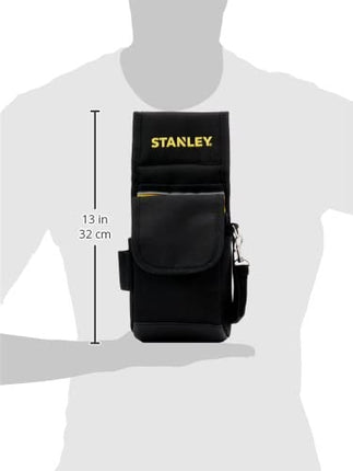 STANLEY Tool Sheath Pouch with Velcro Closure, Multi-Pocket Storage Organiser for Tools and Small Parts, 1-93-329