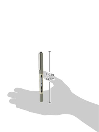 uni-ball Eye Fine Black 0.7 mm Line Ub-157 Rollerball Pen - Black, Pack of 5