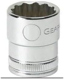 Gearwrench 3/8-inch Drive 12 Point Standard Metric Socket, 8 mm Size