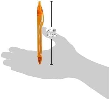 BIC Gel-ocity Quick Dry Fashion Retractable Gel Pens, Medium Point (0.7mm), 10-Count Gel Pen Set, Colored Gel Pens With Full-Length Grip, Colors May Vary