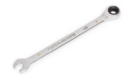 GEARWRENCH 7mm 4 Degree Swing Arch 12 Point Ratcheting Combination Wrench - 86907