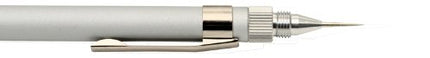 NT Cutter Aluminum Holder Art Knife with Needlepoint and Burnishes, 1 Knife (D-1000P)