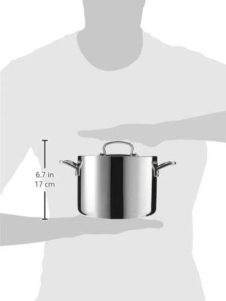 Cuisinart FCT66-22 French Classic Tri-Ply Stainless 6-Quart Stockpot with Cover