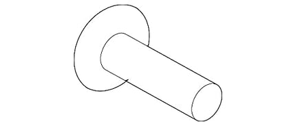 Mazda GR1L-33-062A Wheel Lug Stud