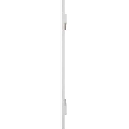 Ekena Millwork LJ4C14X02600WH Lifetime Vinyl, Custom Four Board Joined, Board-N-Batten Shutters with Shutter-Loks (Per Pair), 14" W X 26" H, White