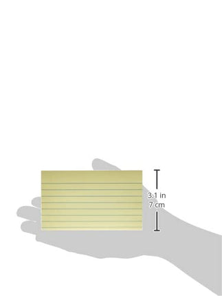 Original Notes, 3 x 5, Lined, Canary Yellow, 12 100-Sheet Pads/Pack