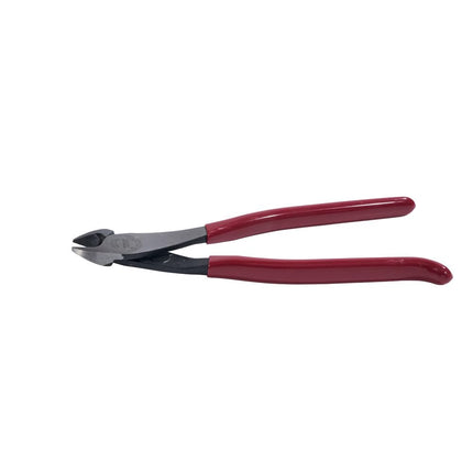 Diagonal Cutters, Ironworker Pliers, 9-Inch High Leverage Rebar Cutter and Rebar Bender KLEIN TOOLS D248-9ST, Red