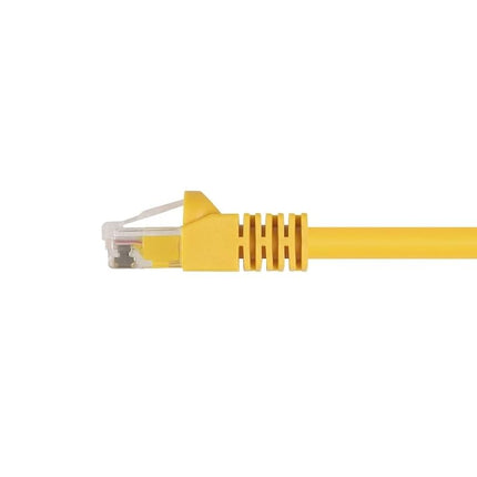 Monoprice 102148 14-Feet 24AWG Cat5e 350MHz UTP Bare Copper Ethernet Network Cable, Yellow (102148)