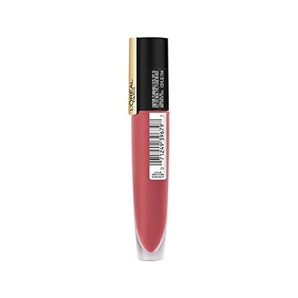 L’Oréal Paris Matte Lipstick Rouge Signature, 440 I Choose, 6.3 Milliliters