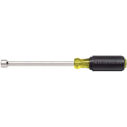 Klein Tools 646-11/32 11/32-Inch Hex Nut Driver, Made in USA, 6-Inch Hollow Shaft and Cushion Grip Handle