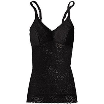 Bali Women's Lace 'N Smooth Fajas Shapewear Cami DF8L12, Black, X-Large