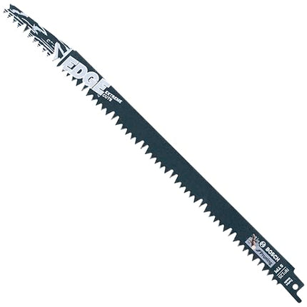 Bosch Cuchillas de sierra recíproca RP125 de 12 pulgadas y 5 TPI para cortar madera, juego de 5 piezas