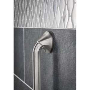 Moen YG2812BN Eva 12" Designer Grab Bar, Brushed Nickel